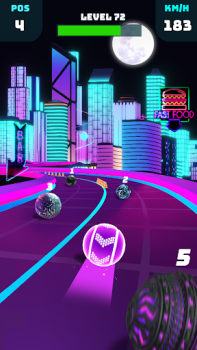Descargar Racing Ball Master 3D Raza para Android captura de pantalla 3