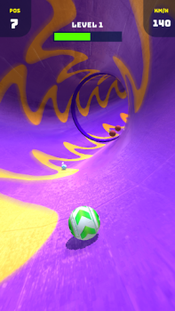 Descargar Racing Ball Master 3D Raza para Android captura de pantalla 4