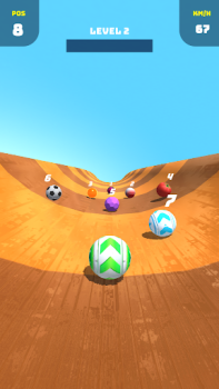 Descargar Racing Ball Master 3D Raza para Android captura de pantalla 5