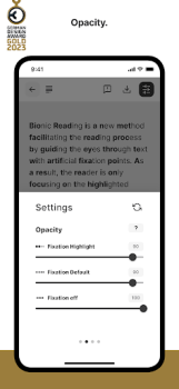 Descargar Bionic Reading® Libros y referencia para Android captura de pantalla 5