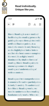 Descargar Bionic Reading® Libros y referencia para Android captura de pantalla 7