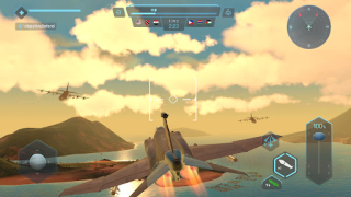 Descargar Sky Warriors: Combates Aéreos Juegos de acción para Android captura de pantalla 4