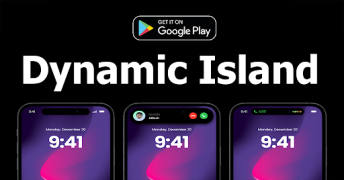 Descargar Dynamic Island iOS 17 Personalización para Android captura de pantalla 2