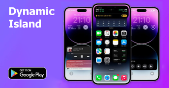 Descargar Dynamic Island iOS 17 Personalización para Android captura de pantalla 5