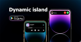 Descargar Dynamic Island iOS 17 Personalización para Android captura de pantalla 7