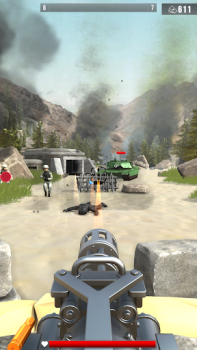 Descargar Infantry Attack: War 3D FPS Juegos de acción para Android captura de pantalla 2