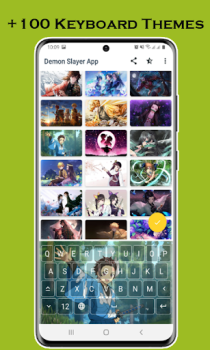 Descargar Keyboard Demon Slayer Theme Personalización para Android captura de pantalla 3