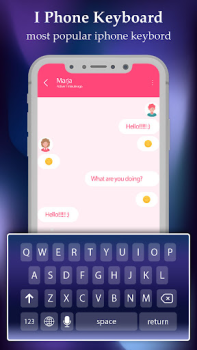 Descargar Keyboard For iPhone 14 pro Personalización para Android captura de pantalla 5