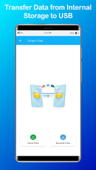 Descargar OTG - Transferir archivos Trabajo para Android captura de pantalla 2