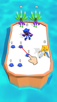 Descargar Merge Super - Monster Fight Arcada para Android captura de pantalla 5