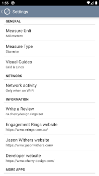 Descargar Ring Sizer by Jason Withers © Estilo de vida para Android captura de pantalla 7