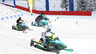 Descargar Mad Skills Snocross Raza para Android captura de pantalla 2