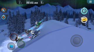 Descargar Mad Skills Snocross Raza para Android captura de pantalla 3