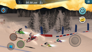 Descargar Mad Skills Snocross Raza para Android captura de pantalla 7