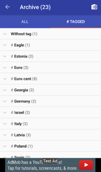 Descargar Coinoscope: identificar moneda Libros y referencia para Android captura de pantalla 4