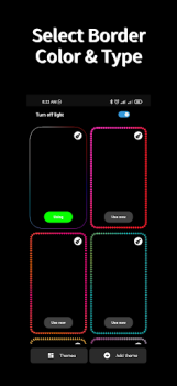 Descargar Border Screen RGB Color Light Personalización para Android captura de pantalla 4