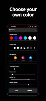 Descargar Border Screen RGB Color Light Personalización para Android captura de pantalla 6