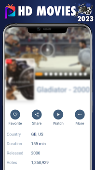 Descargar HD Movies 2023 Entretenimiento para Android captura de pantalla 3