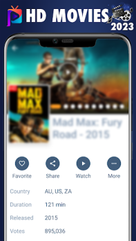 Descargar HD Movies 2023 Entretenimiento para Android captura de pantalla 4