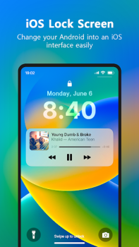 Descargar Lock Screen iOS 16 Personalización para Android captura de pantalla 4