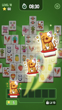 Descargar Mahjong Triple 3D -Tile Match Juegos de mesa para Android captura de pantalla 3