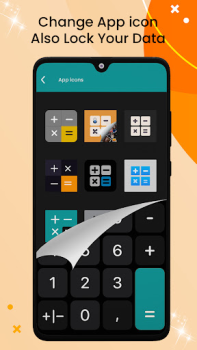 Descargar Calculadora secreta: Hide app Editores y reproductores de video para Android captura de pantalla 4