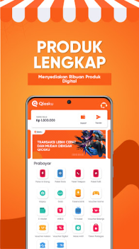 Descargar Qiosku - Agen Pulsa Termurah Finanzas para Android captura de pantalla 2