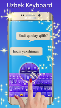 Descargar Teclado uzbeko DI Trabajo para Android captura de pantalla 3