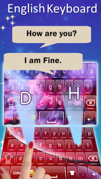 Descargar Teclado uzbeko DI Trabajo para Android captura de pantalla 4