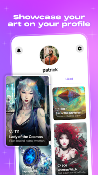 Descargar WOMBO Dream - AI Art Generator Arte y Diseño para Android captura de pantalla 6