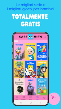 Descargar Cartoonito App serie e giochi Entretenimiento para Android captura de pantalla 2