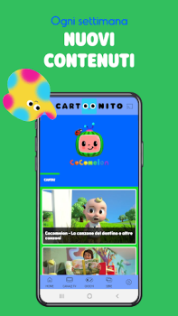 Descargar Cartoonito App serie e giochi Entretenimiento para Android captura de pantalla 5