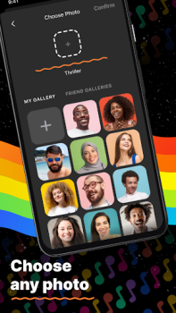 Descargar Wombo: Make your selfies sing Entretenimiento para Android captura de pantalla 2