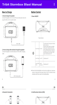 Descargar Tribit Stormbox Blast Manual Trabajo para Android captura de pantalla 2