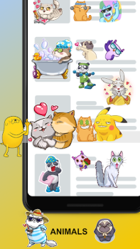 Descargar My Stickers App – WA Stickers Personalización para Android captura de pantalla 6