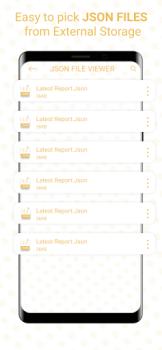Descargar JSON Viewer - JSON File Reader Trabajo para Android captura de pantalla 3