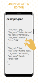 Descargar JSON Viewer - JSON File Reader Trabajo para Android captura de pantalla 4