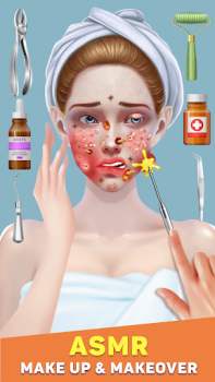 Descargar ASMR Spa: Makeup & Makeover Simuladores para Android captura de pantalla 2