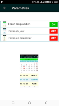 Descargar CALENDRIER FEZAN 2024 Herramientas para Android captura de pantalla 3