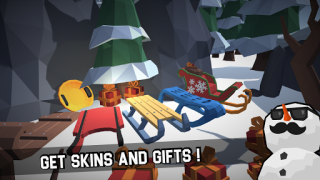 Descargar Sledge - snow mountain slide Arcada para Android captura de pantalla 2