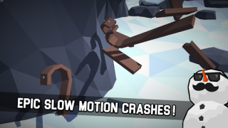 Descargar Sledge - snow mountain slide Arcada para Android captura de pantalla 4