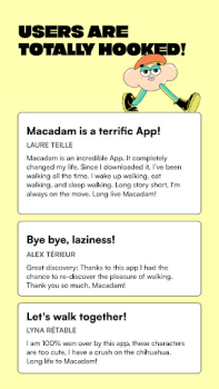 Descargar Macadam -  ¡Anda y Gana! Salud y estado fisico para Android captura de pantalla 7