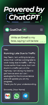 Descargar GoatChat - Español IA Chatbot Herramientas para Android captura de pantalla 2