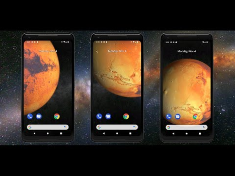 Descargar Mars 3D live wallpaper Personalización para Android captura de pantalla 8