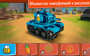 Descargar Toon Wars: Juegos de Tanques Juegos de acción para Android captura de pantalla 4