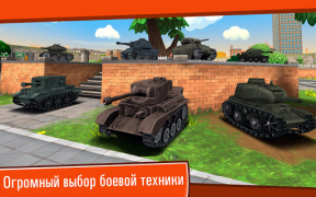 Descargar Toon Wars: Juegos de Tanques Juegos de acción para Android captura de pantalla 6