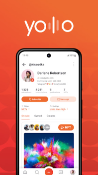 Descargar Yolllo platform Social para Android captura de pantalla 2