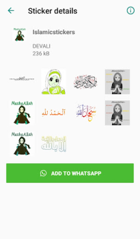 Descargar Islamic stickers for whatsapp Social para Android captura de pantalla 5