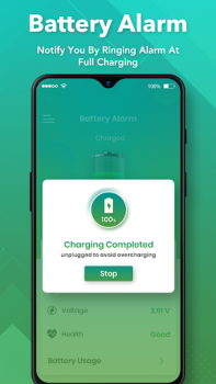 Descargar Battery Alarm Herramientas para Android captura de pantalla 2