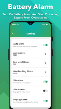 Descargar Battery Alarm Herramientas para Android captura de pantalla 3